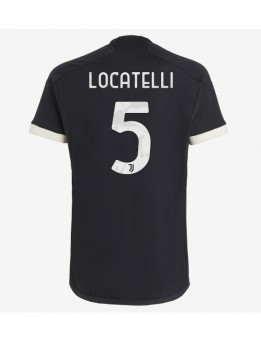 Moški Nogometna dresi replika Juventus Manuel Locatelli #5 Tretji 2023-24 Kratek rokav
